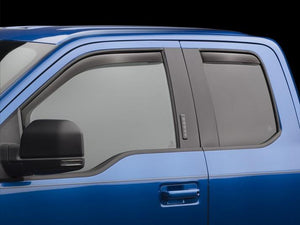 Ford F150 Super Cab Front and Rear Side Window Deflectors