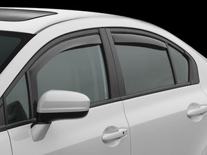 Honda Civic Front and Rear Side Window Deflectors